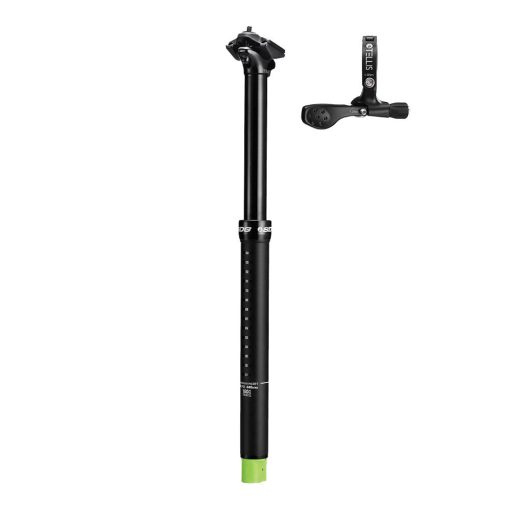 SDG Tellis Dropper Seatpost - 34.9mm, Black