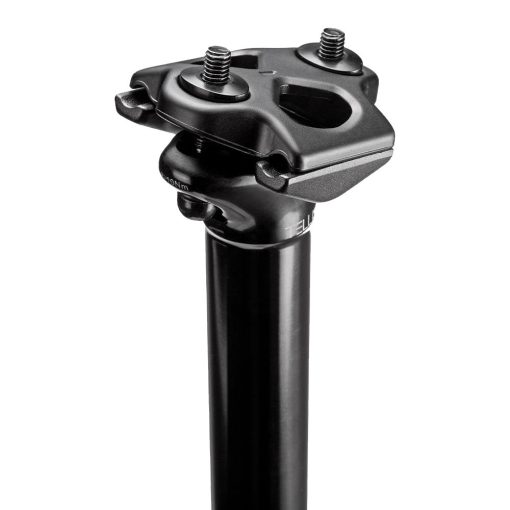 SDG Tellis Dropper Seatpost - 34.9mm, Black - Image 2