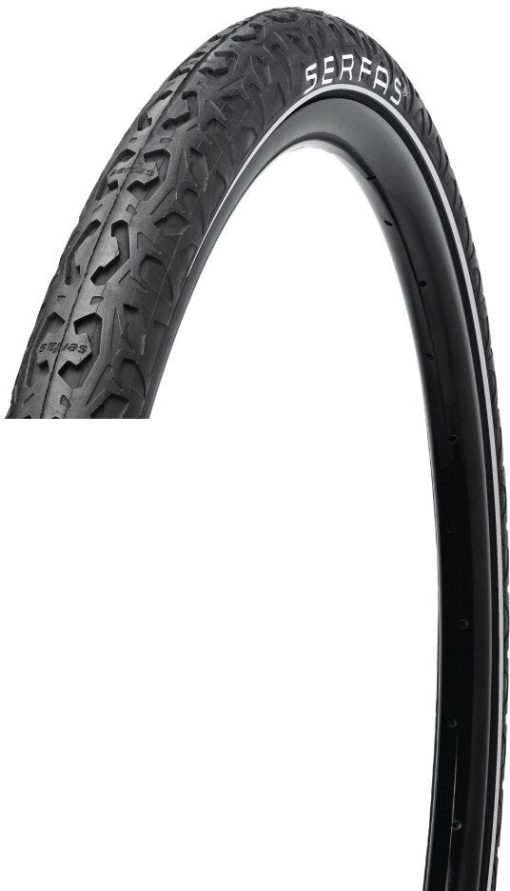 Serfas E-CTR E-Drift E-Bike Tire with Reflective Sidewall 24"x2.25"