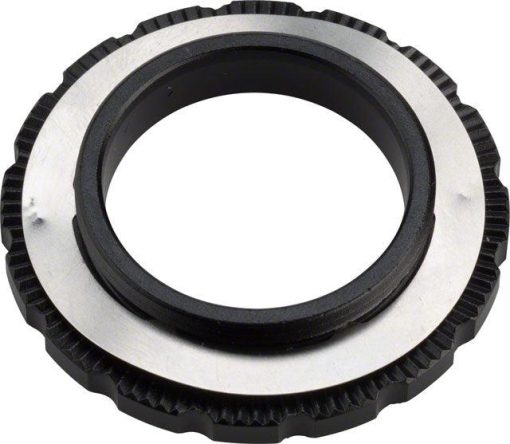 Shimano XT M8010 Outer Serration Centerlock Disc Rotor Lockring, for use with 12/15/20mm Axle Hubs - Image 2