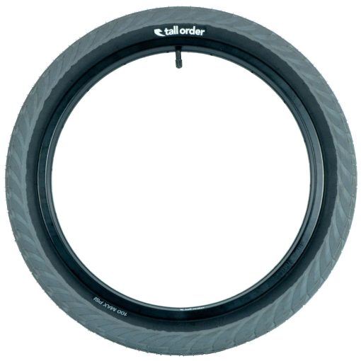 Tall Order Wallride Tire - Grey with Black Side Walls - 20x2.35" - Image 2